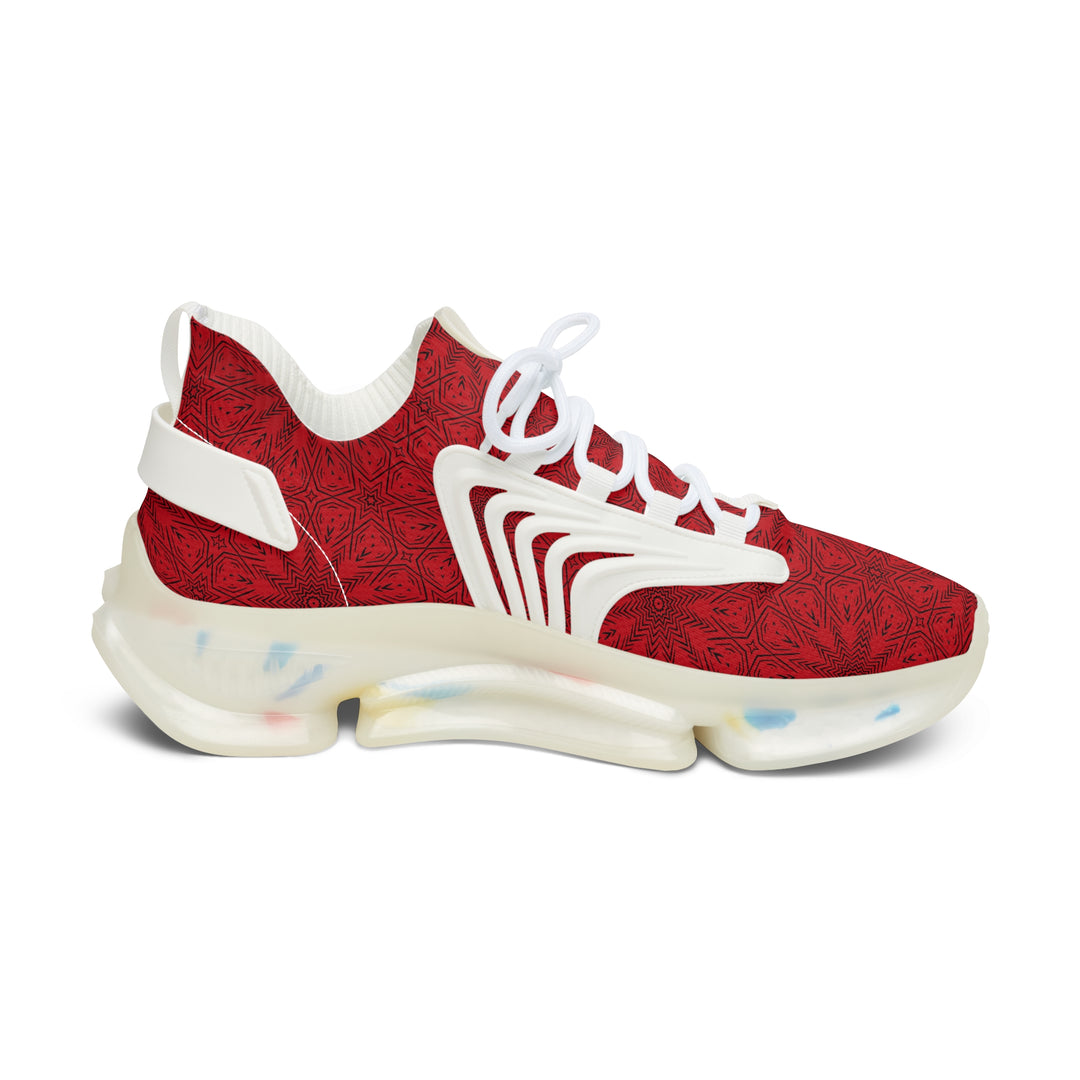 Women's Mesh Sneakers - Red Star