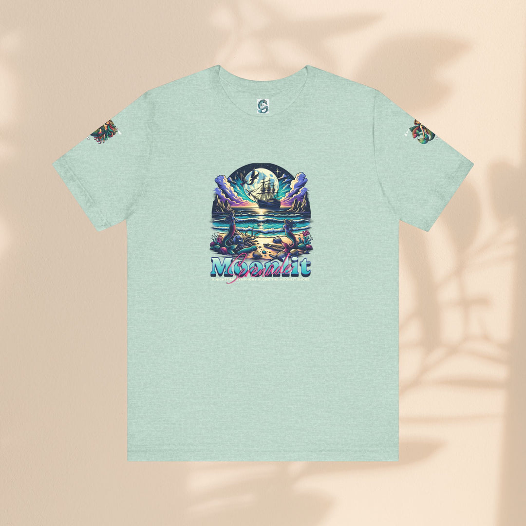 Unisex Jersey Short Sleeve Tee  - Moonlight Serenade