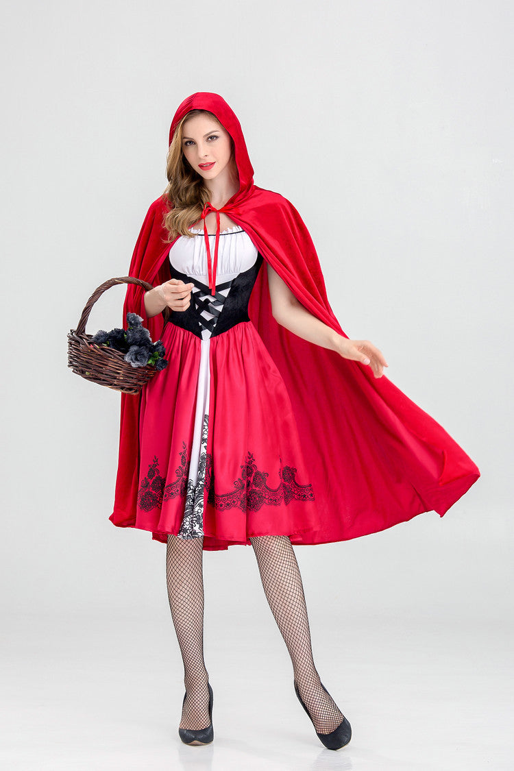 Women’s Little Red Riding Hood Halloween Costume – Fairytale Outfit
