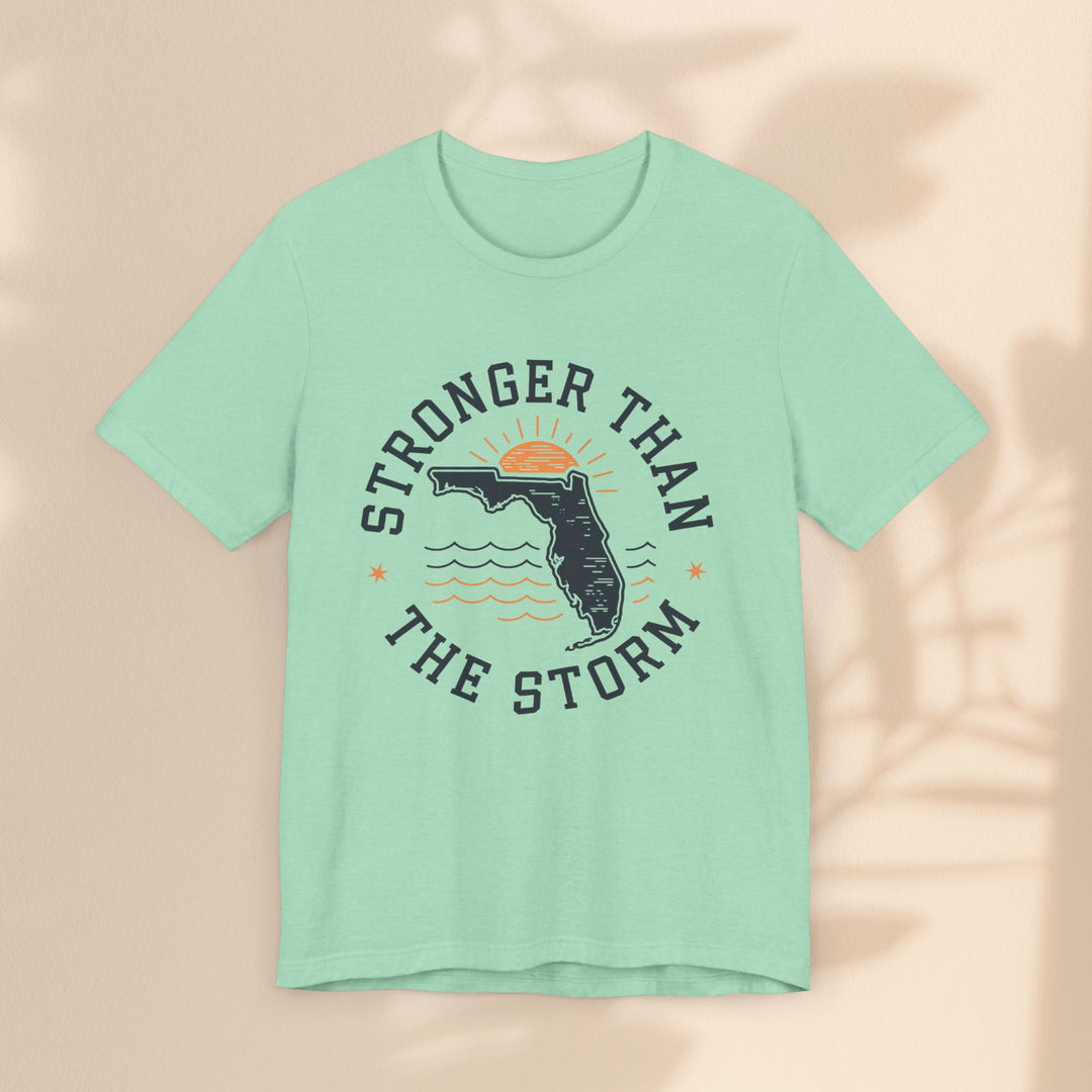 Unisex Jersey Short Sleeve Tee - Stronger Than The Storm