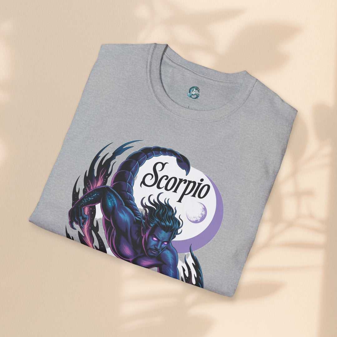 Scorpio Zodiac T-Shirt, Astrology Gift, Horoscope Tee, Unisex Graphic Tee, Birthday Gift, Celestial Apparel