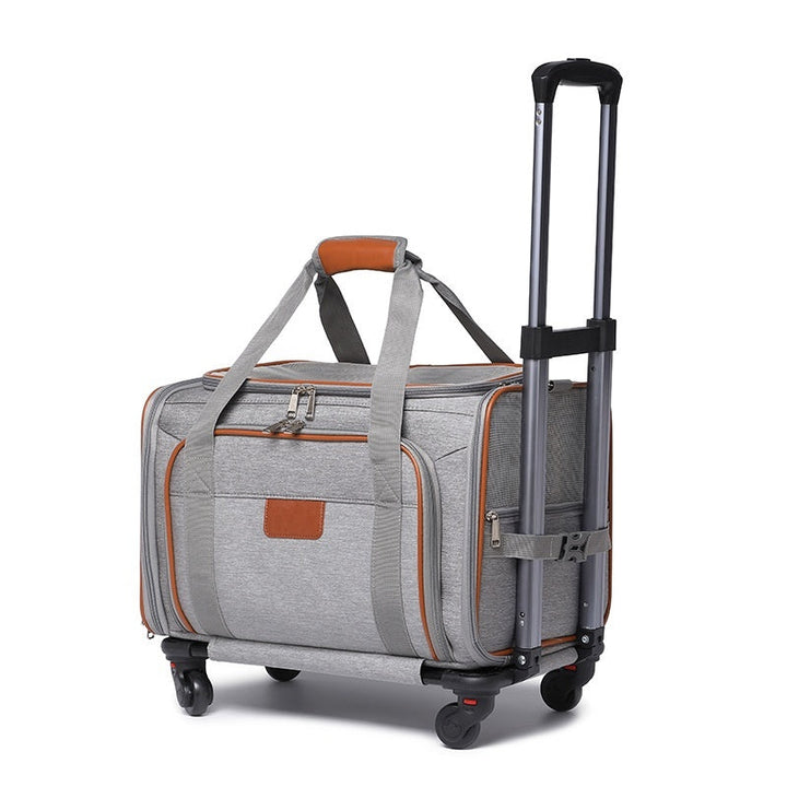 Portable Dog Travel Bag | Airline-Approved Pet Trolley Case