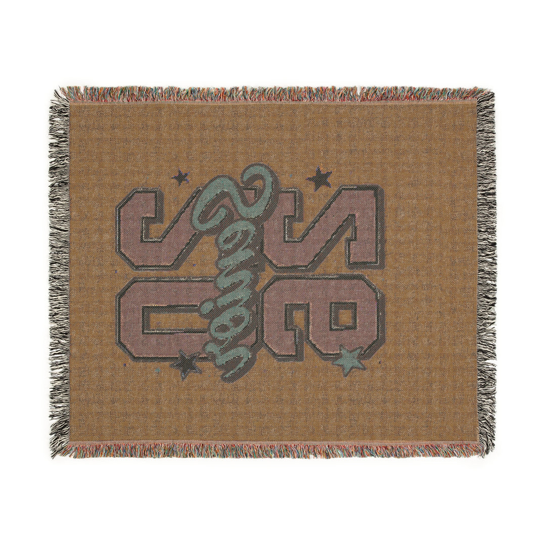 2026 Senior Woven Blanket – Cozy Graduation Throw, Class of 2026 Memory Blanket & Celebratory Gift