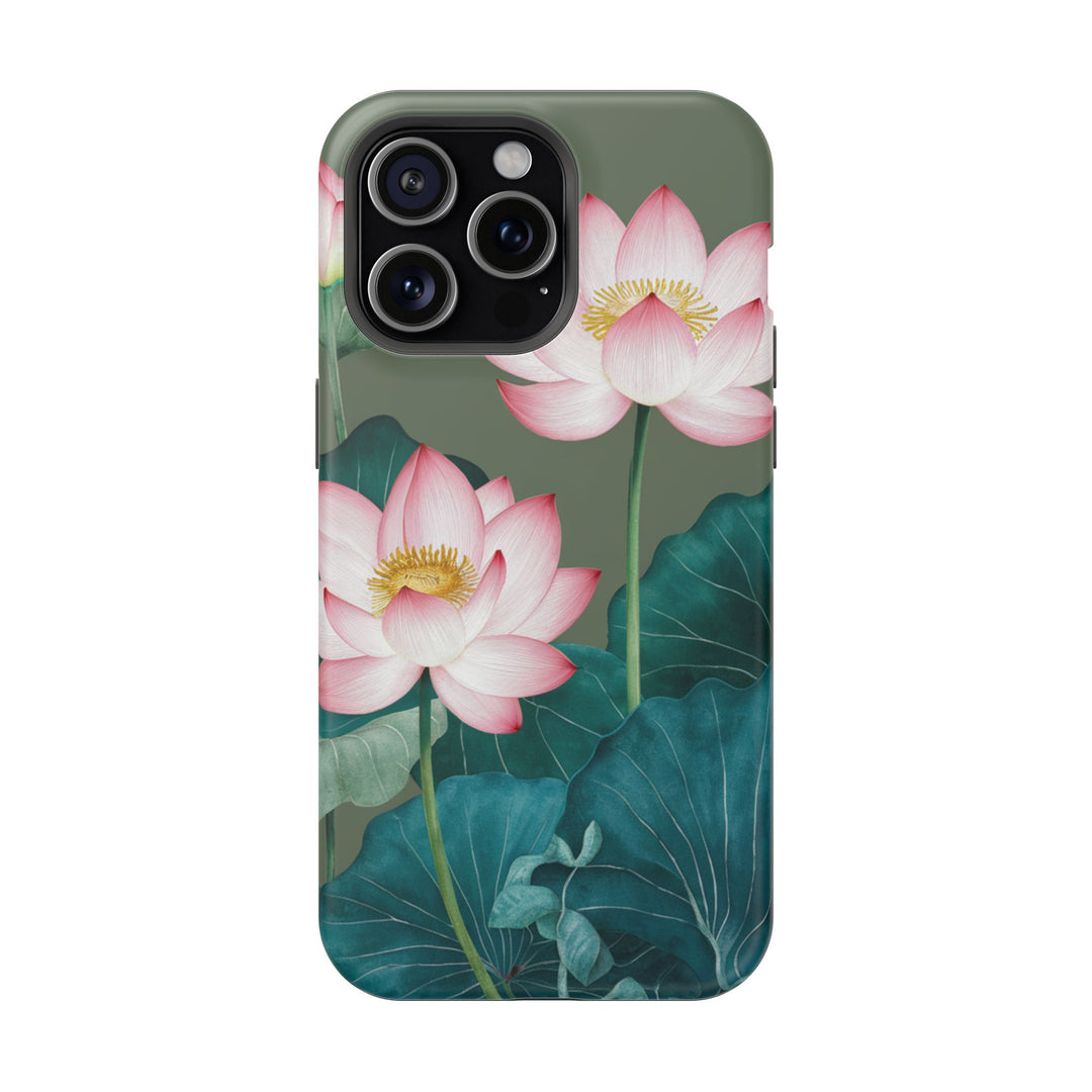 Impact-Resistant Cases - Lotus Flowers