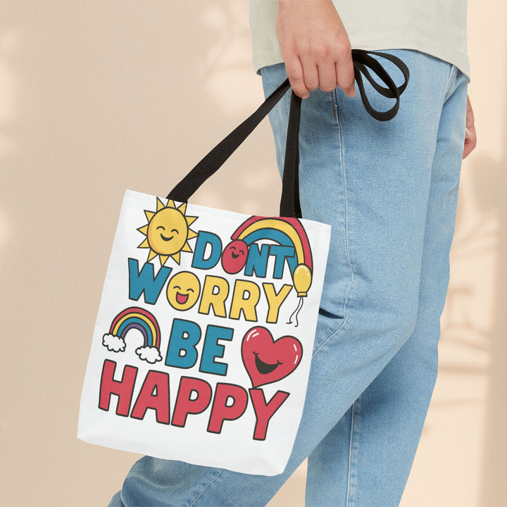 Tote Bag (AOP) - Don't Worry Be Happy