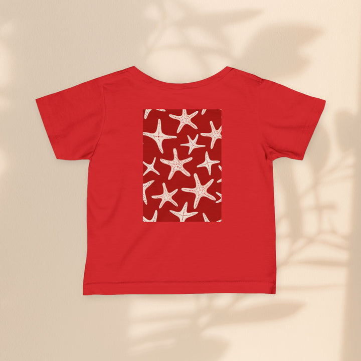 Infant Fine Jersey Tee - Red Star