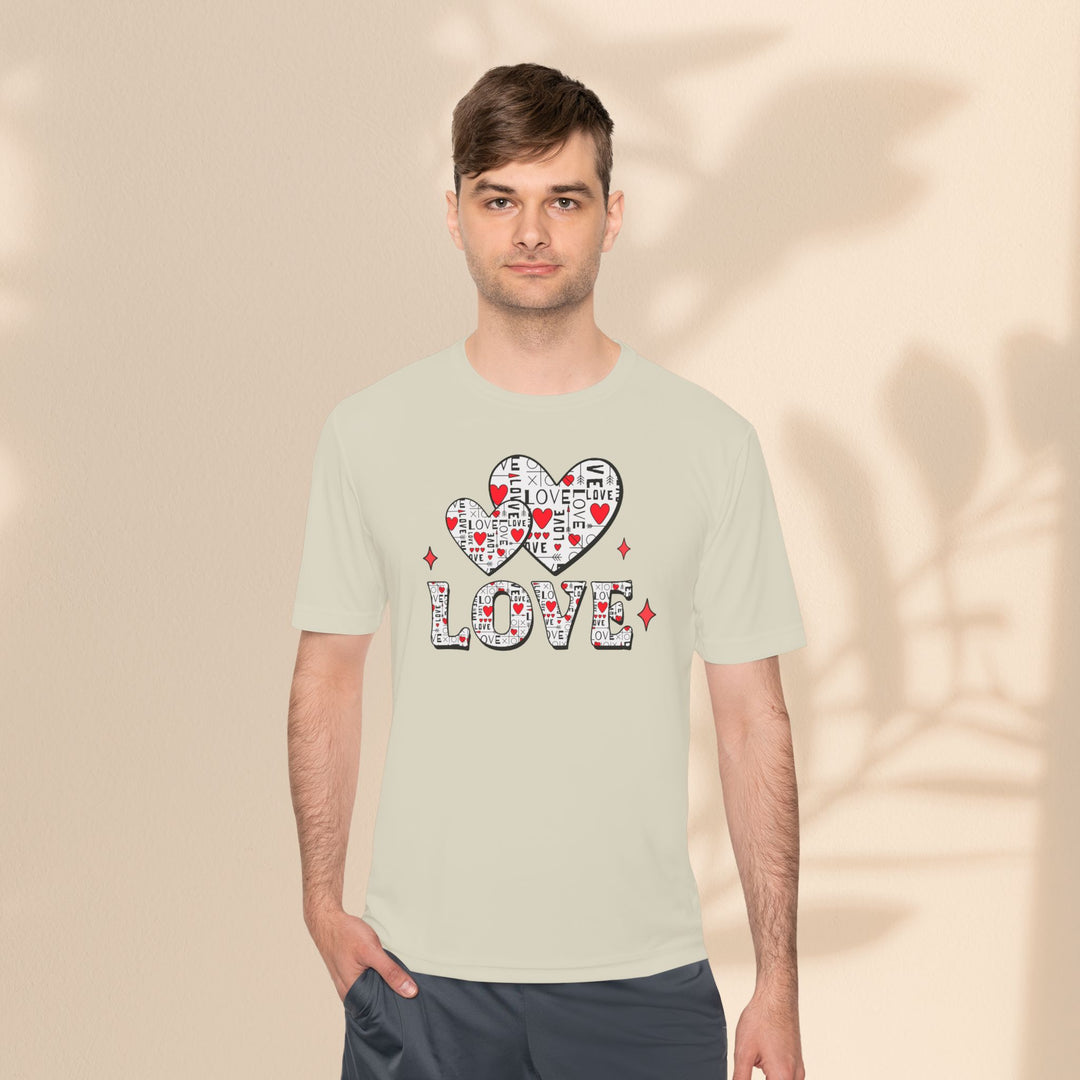 Unisex Moisture Wicking Tee - Love