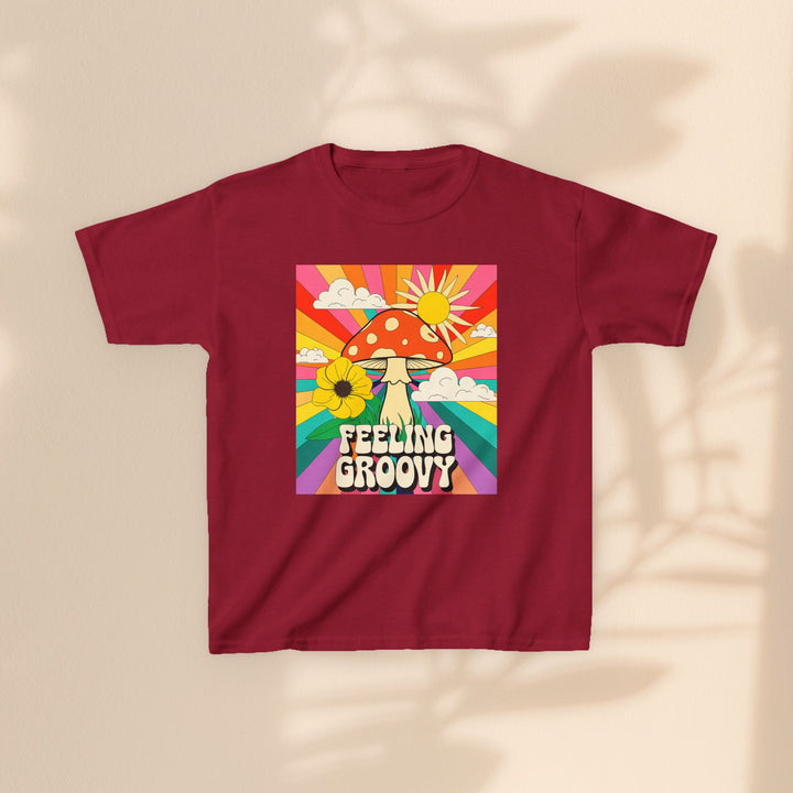 Kids Heavy Cotton™ Tee - Feeling Groovy