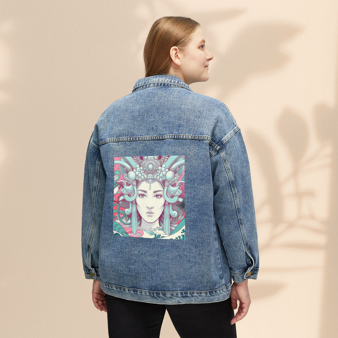 Denim Jacket - Sea Dragon Dreams