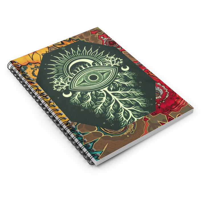 Spiral Notebook - Ruled Line - Tree of Wisdom