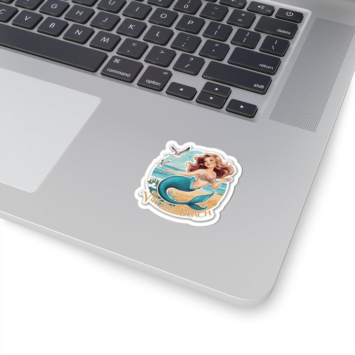 Kiss-Cut Stickers - Virginia Beach Mermaid