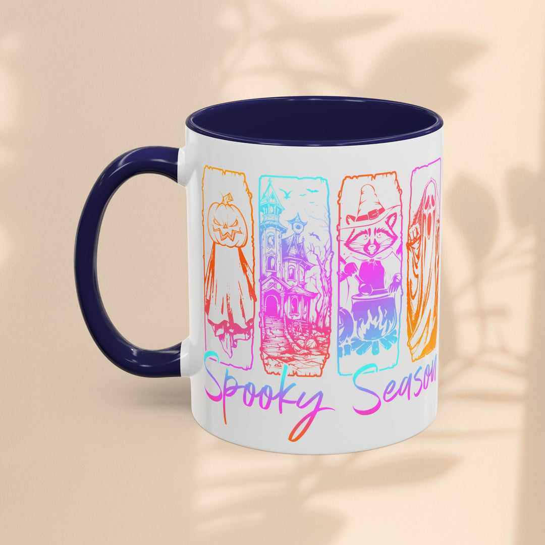 Spooky Season Accent Coffee Mug – Halloween Ceramic Cup (11oz, 15oz)