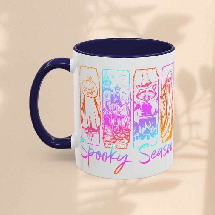 Spooky Season Accent Coffee Mug – Halloween Ceramic Cup (11oz, 15oz)