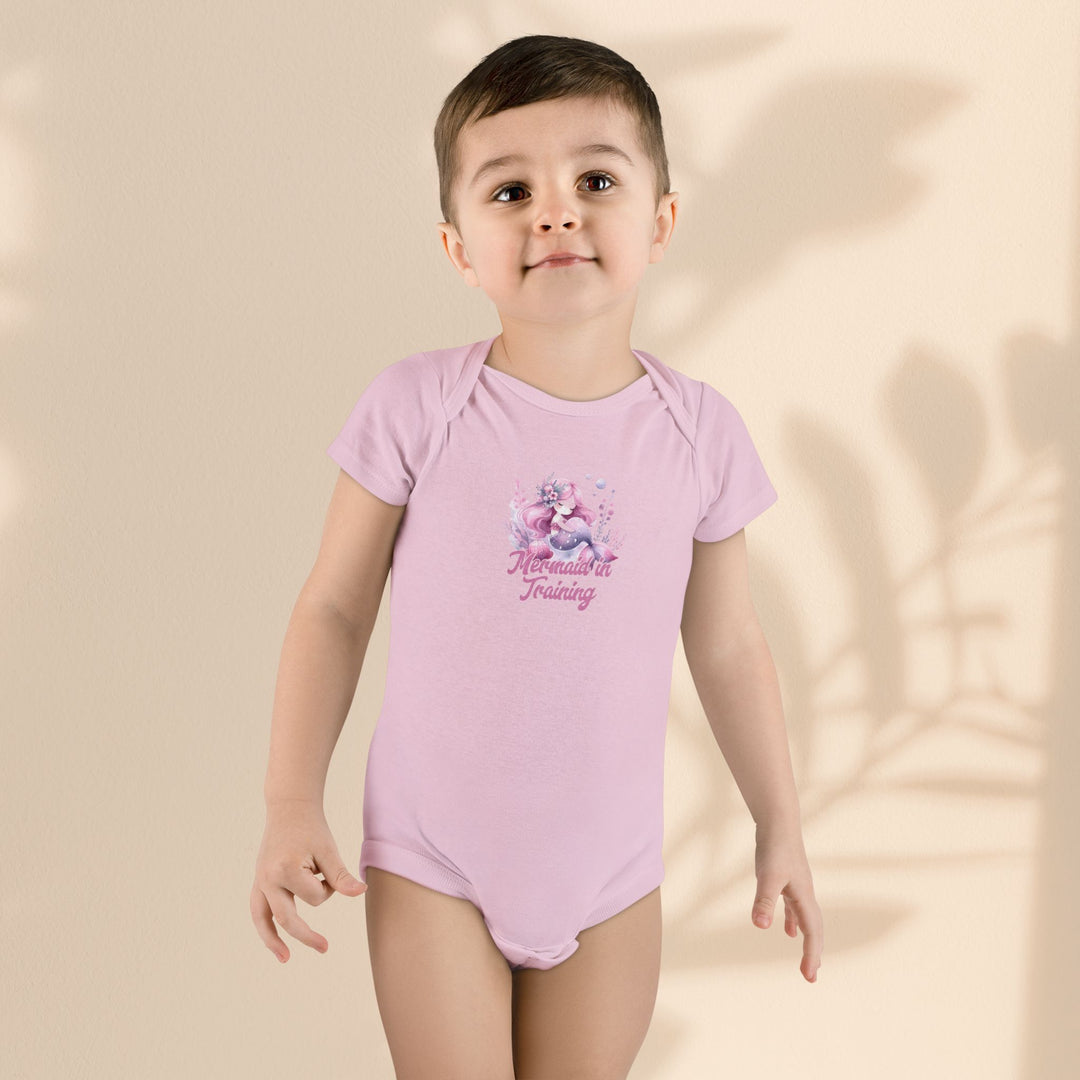 Baby Short Sleeve Onesie® - Mermaid In Training