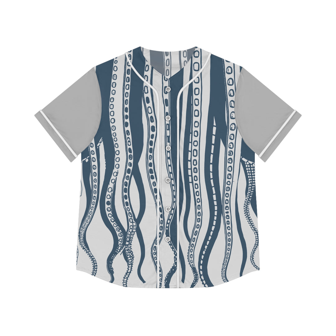 Women's Baseball Jersey - Downward Octopus