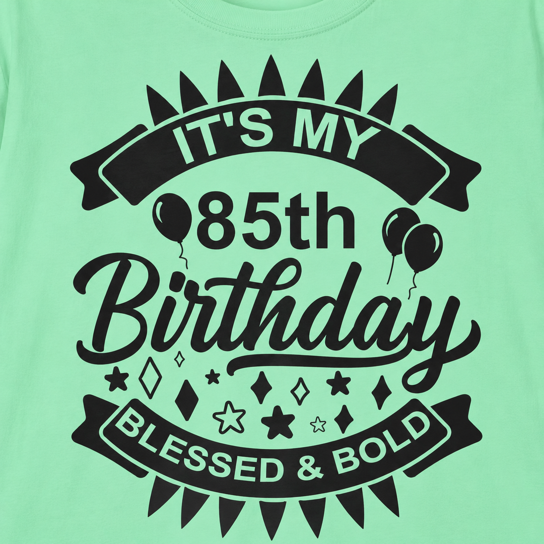 85th Birthday Celebration T-Shirt, Unisex Softstyle Tee for 85th Birthday, Milestone Birthday Gift, Birthday Party Outfit, Cute [...]