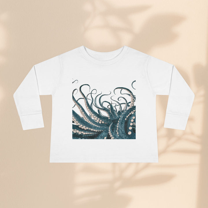 Toddler Long Sleeve Tee - Octopus