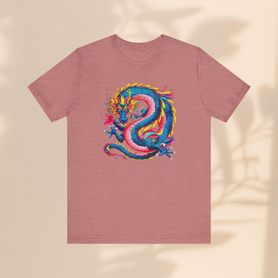 Unisex Jersey Short Sleeve Tee - Groovy Dragon