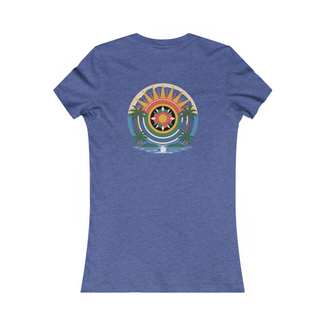 Women’s Seminole Tropical Sunrise Tee – Summer Vibes T-Shirt for Beach Lovers