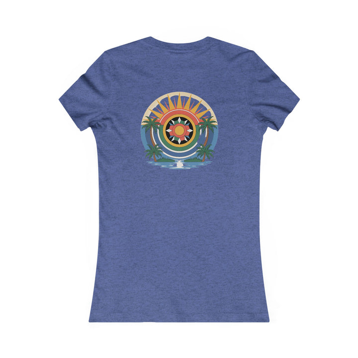 Women’s Seminole Tropical Sunrise Tee – Summer Vibes T-Shirt for Beach Lovers