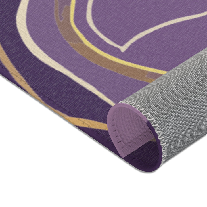 Purple Ocean Area Rug