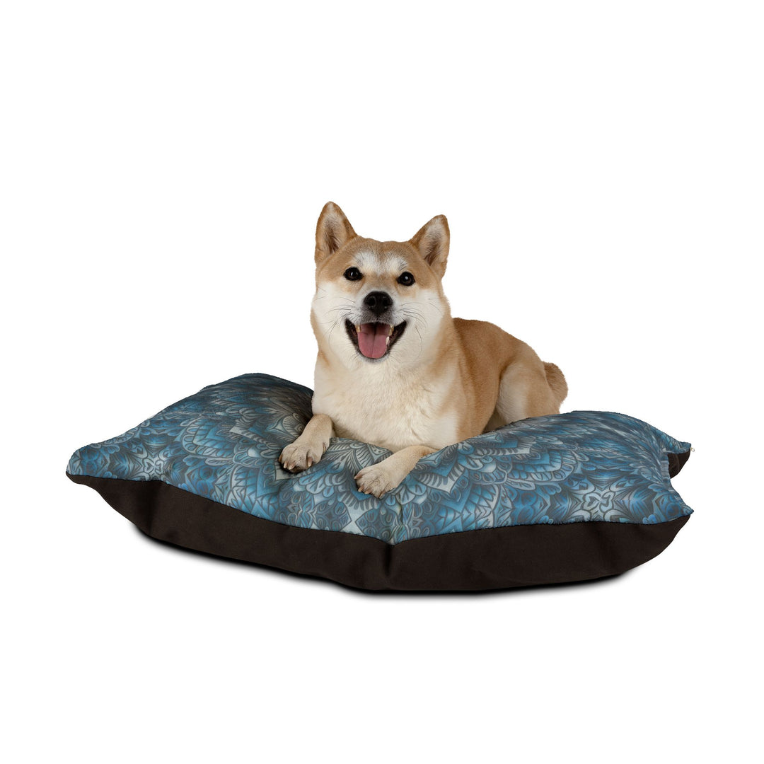 Blue Mandala Pet Bed