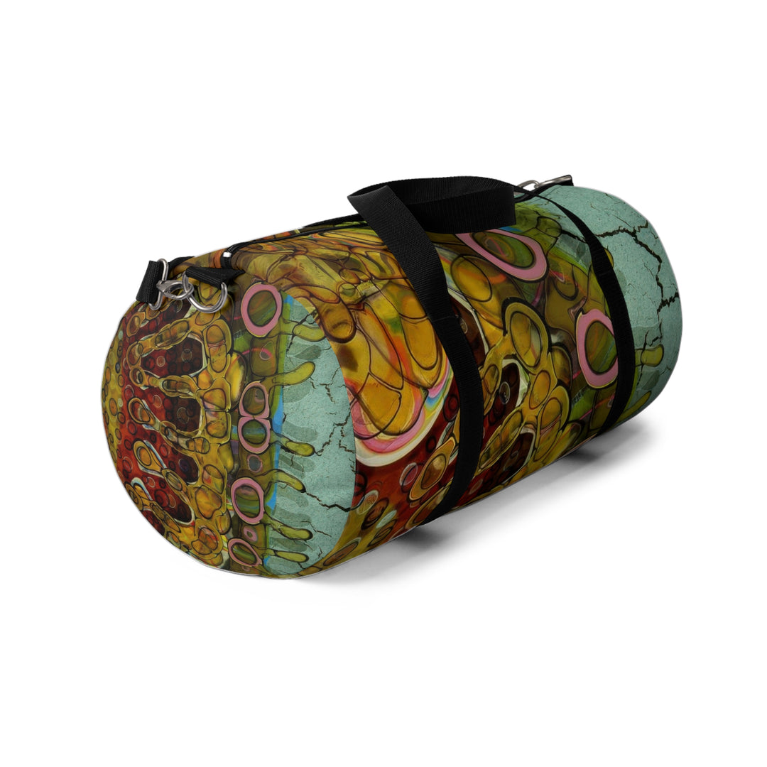 Watercolor Transformation Duffel Bag – Artistic Travel Gym Bag & Unique Gift