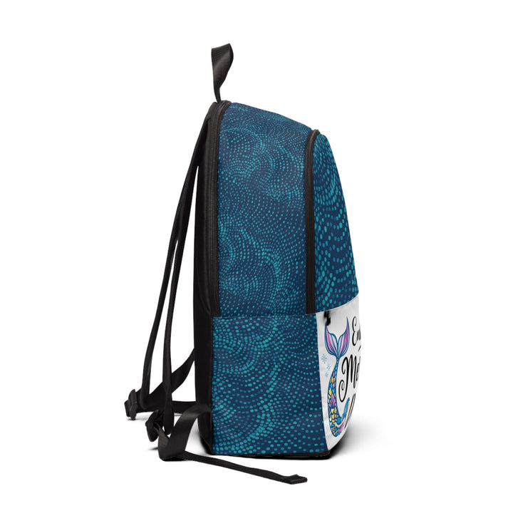 Unisex Fabric Backpack - Embrace Mermaid Dreams