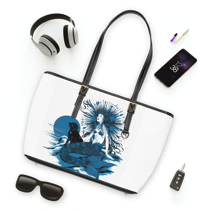 Shoulder Bag - Majestic Mermaid with Dog Design