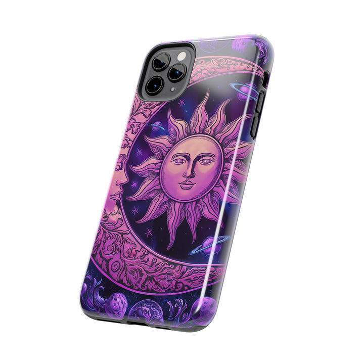 Tough Phone Cases - Purple Moon