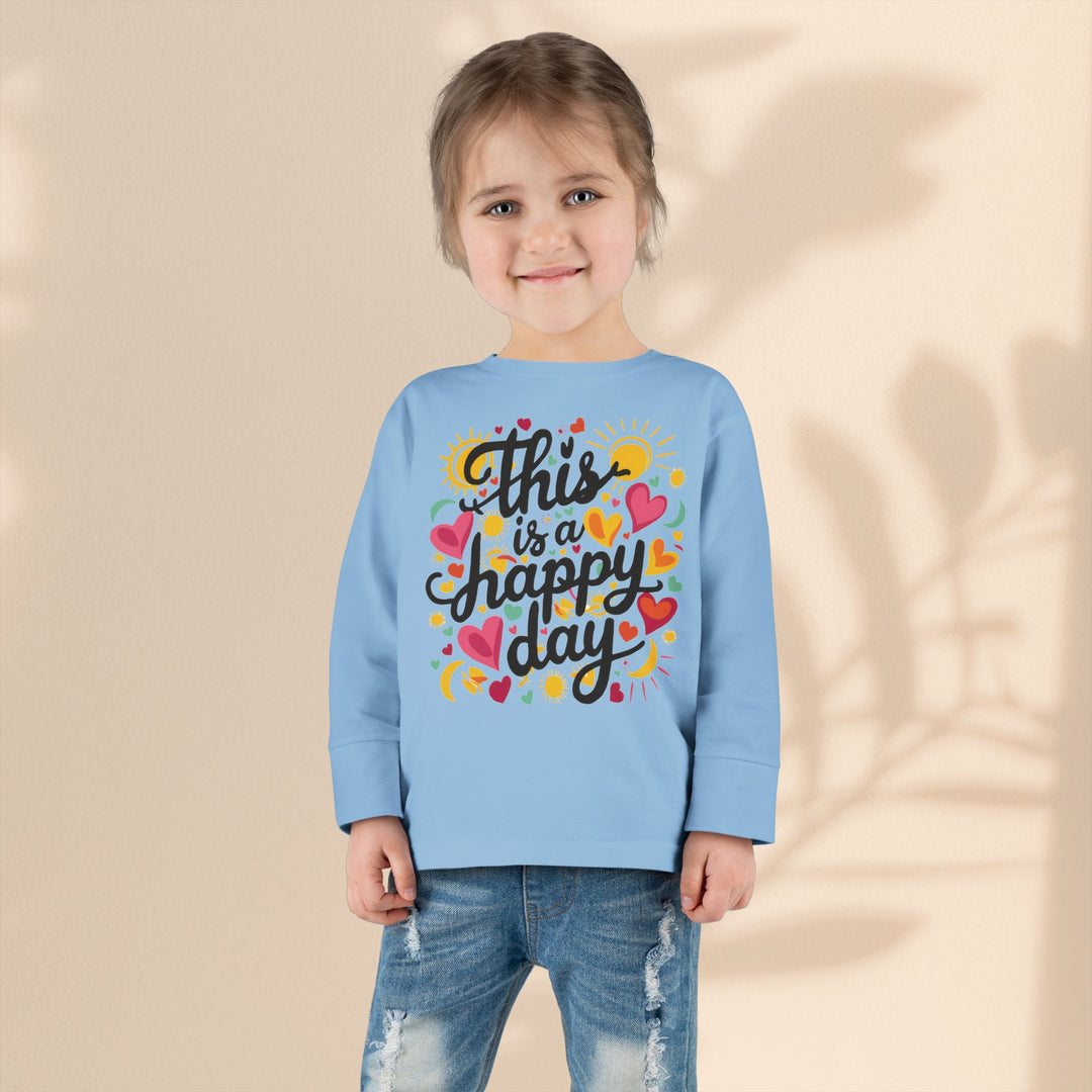 Toddler Long Sleeve Tee - This is a Happy Day