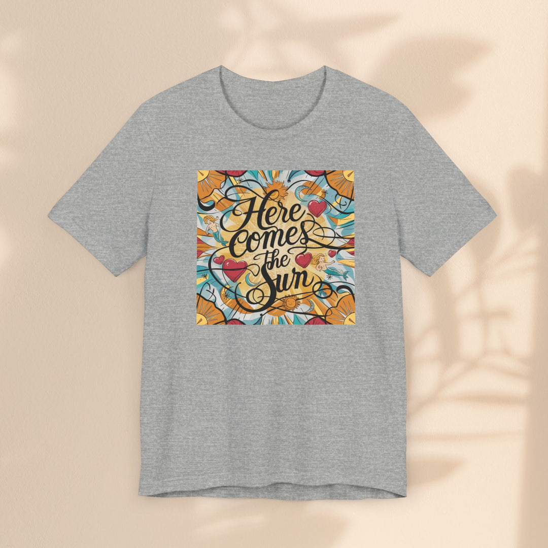 Unisex Jersey Short Sleeve Tee - Here Comes The Sun