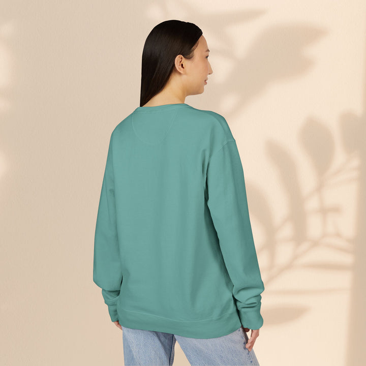 Crewneck Sweatshirt — Gothic Mermaid Skeleton Graphic