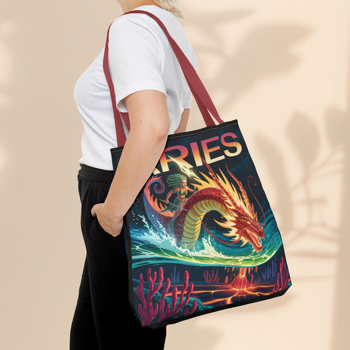 Aries Tote Bag - Perfect for Astrology Lovers, Stylish and Practical, Great for Gifts, Everyday Use, Festivals
