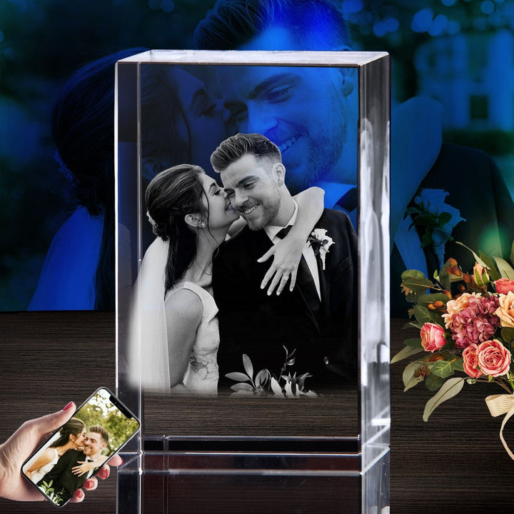 Personalized Photo Crystal with Laser Engraving