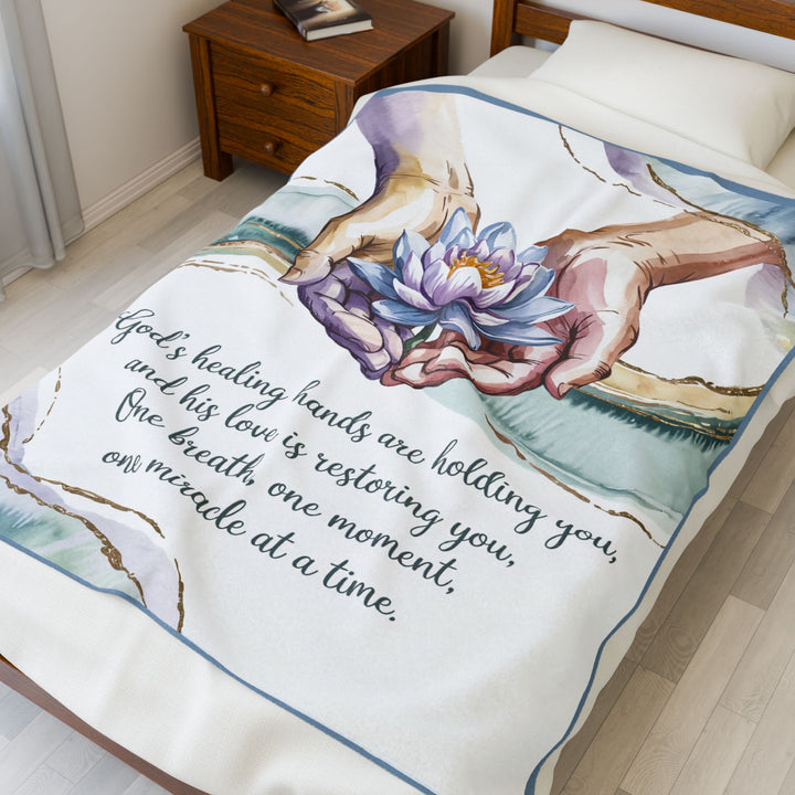 Miracles Healing Blanket – A Faith-Filled Gift of Comfort & Hope