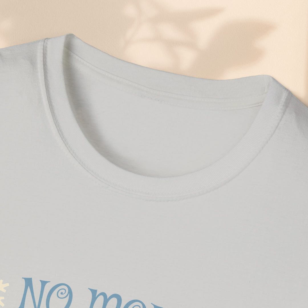 Unisex Softstyle T-Shirt - No more Silent Nights Pregnancy T-Shirt