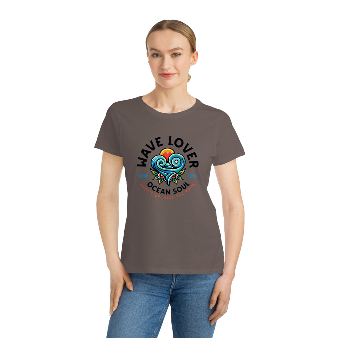 Organic Women's Classic T-Shirt - Wave Lover