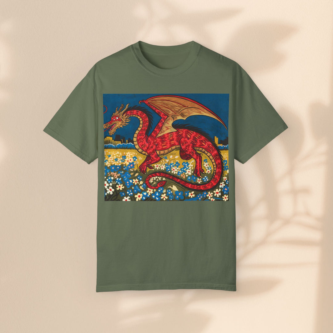 Pequeño Dragón Garment-Dyed T-shirt