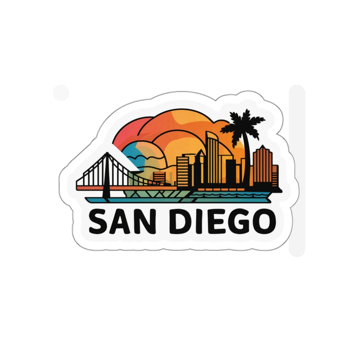 Die-Cut Stickers - San Diego California