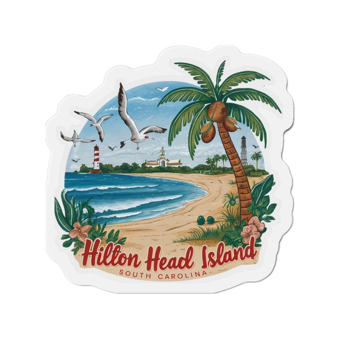 Die-Cut Magnets - Hilton Head Island South Carolina