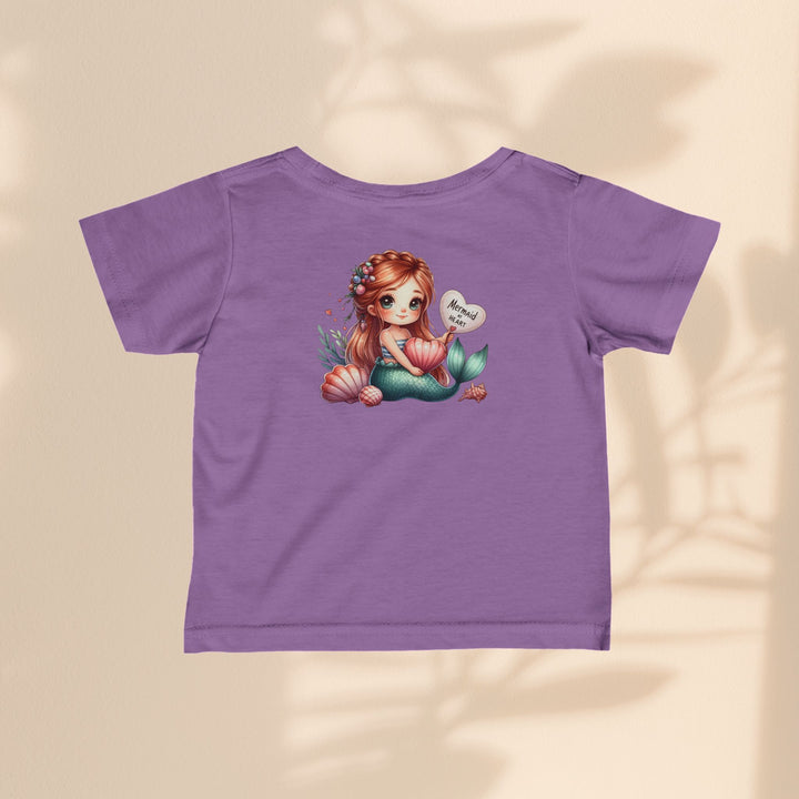 Infant Fine Jersey Tee - Mermaid At Heart