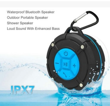 IPX7 Waterproof Bluetooth Suction Cup Speaker