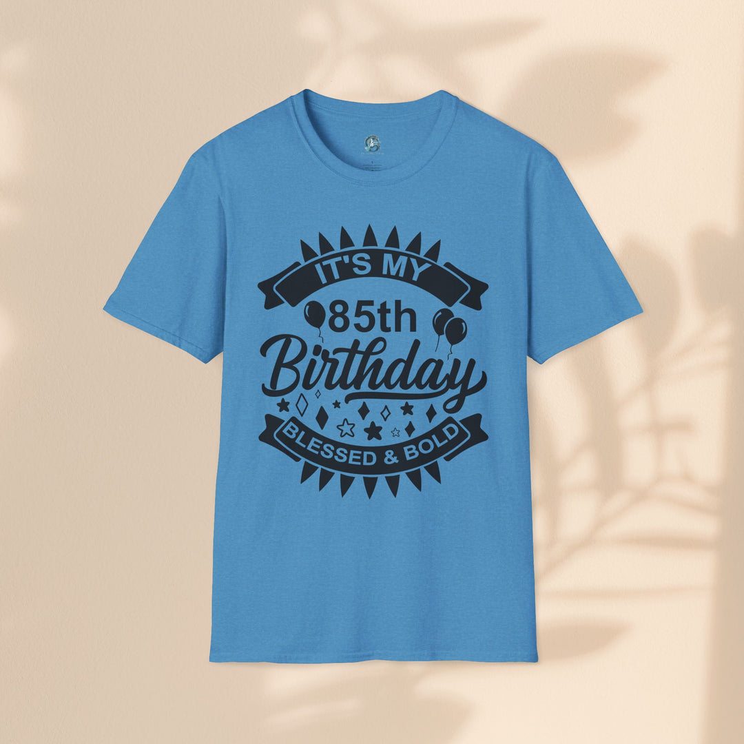 85th Birthday Celebration T-Shirt, Unisex Softstyle Tee for 85th Birthday, Milestone Birthday Gift, Birthday Party Outfit, Cute [...]