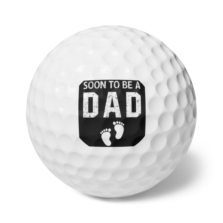 Golf Balls, 6pcs - Soon To Be Dad