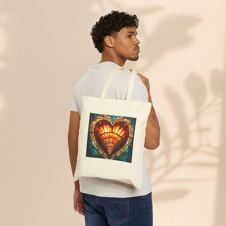 Cotton Canvas Tote Bag - My Heart