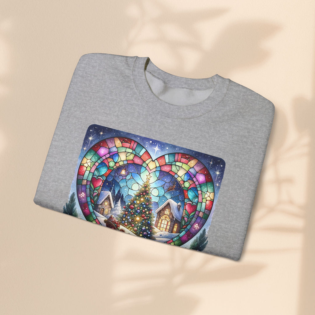 Christmas Tree Heart Sweatshirt