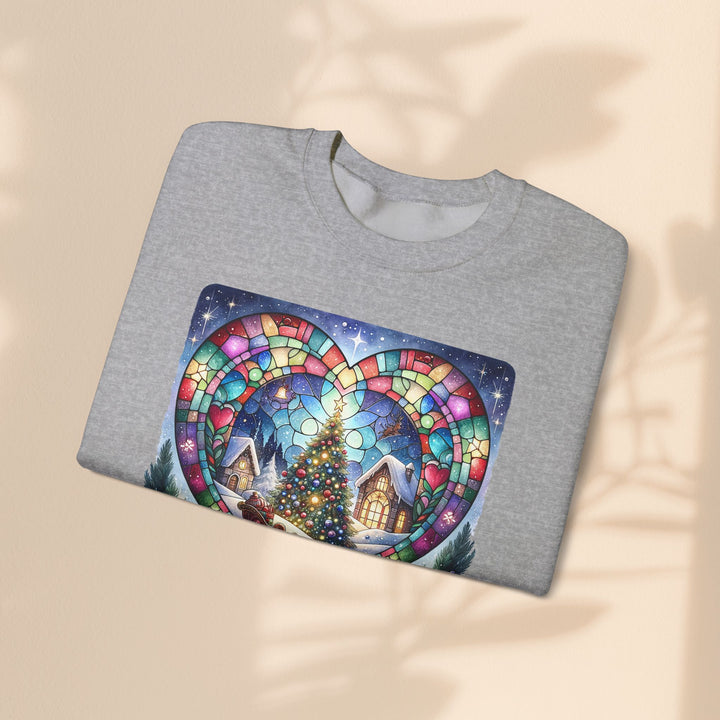 Christmas Tree Heart Sweatshirt