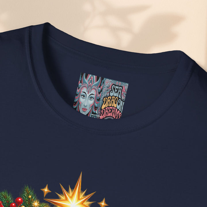 Joy to the World Christmas T-Shirt — Festive Wreath Holiday Tee