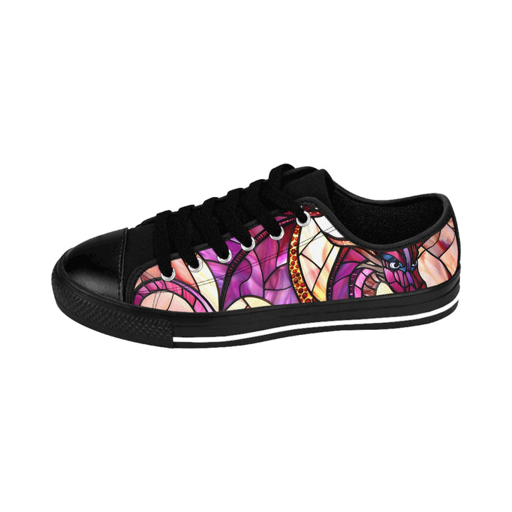 Women's Sneakers - Stained Glass Dragon